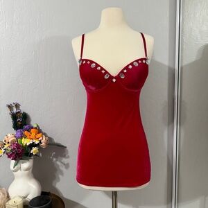 Red Velvet Frederick’s of Hollywood Lingerie